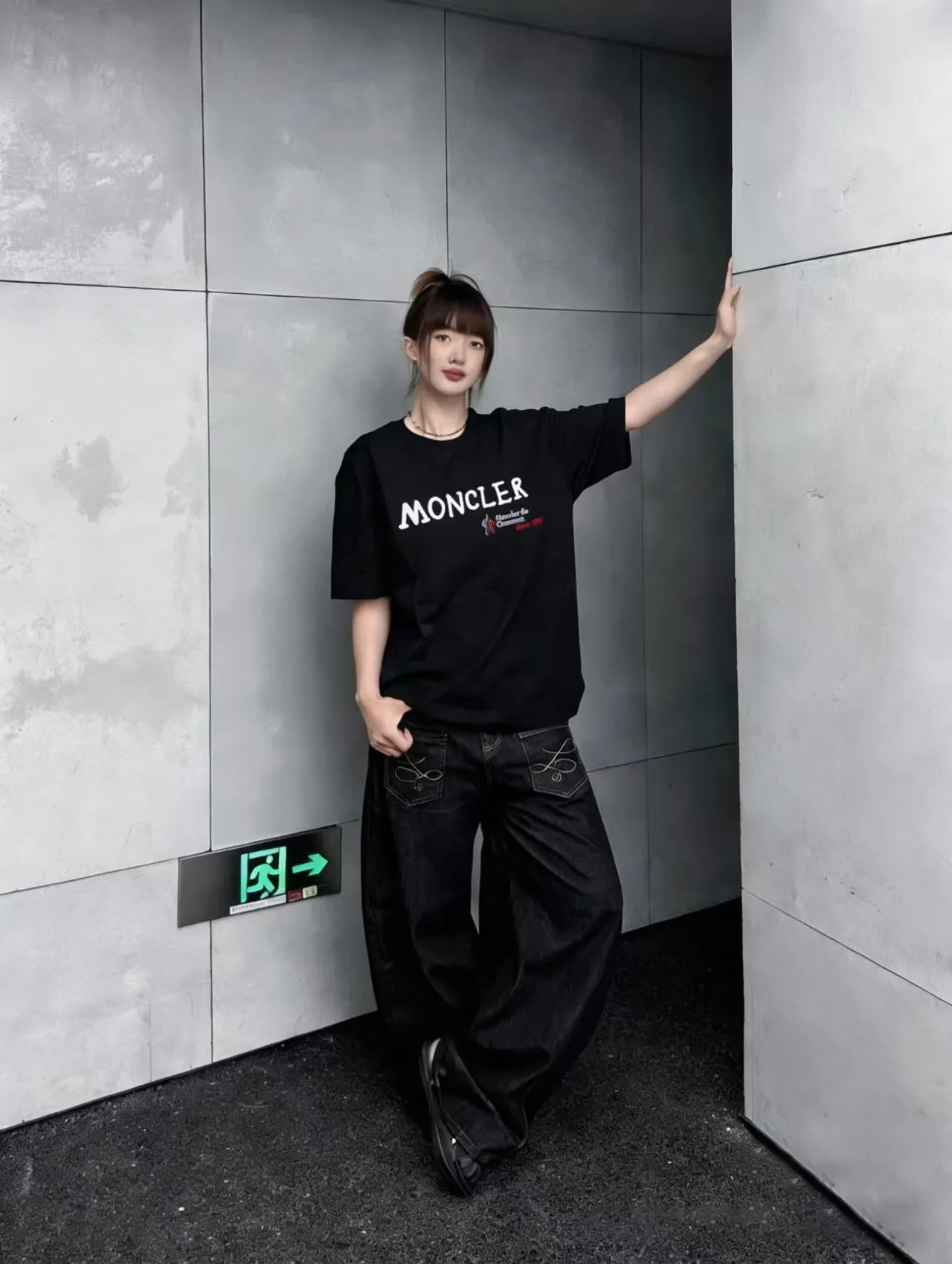 P80💰《Moncler~ 》 2026New Arrival Quality T ， , Versatile Quality ！ ‼ 32 250G ‼ ， ， ， ， T 🤪 Sizes：S-M-L-XL-2XL ：Black，White， Same Style